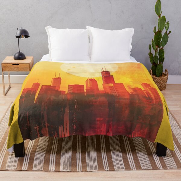 Item preview, Chicago in Summer Heat designed and sold by ArgentoArt.