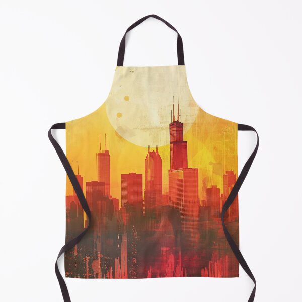 Item preview, Chicago in Summer Heat designed and sold by ArgentoArt.