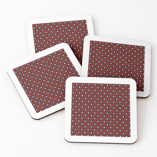 Item preview, Stylish Geometric Checks Retro Influence Brown Abstract Geometric Shape Pattern designed and sold by RoyalStarsPatts.