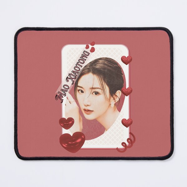 Item preview, Mao Xiaotong (毛晓彤) Portrait Chinese Actress Art Chinese Celebrity Illustration portrait illustration Red Aesthetic Collage Design designed and sold by AJUNICE STUDIO.
