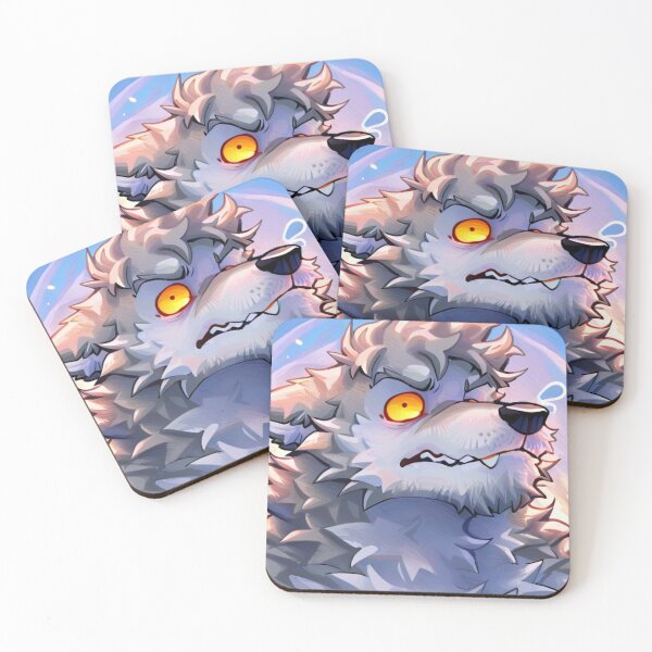 Item preview, Angry/Grumpy Fluffy Wolf designed and sold by Finmm.