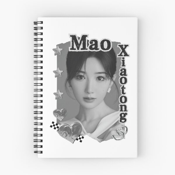 Item preview, Mao Xiaotong (毛晓彤) Chinese Actress Art Chinese Celebrity Illustration Black and White Collage Digital Art Portrait designed and sold by AJUNICE STUDIO.