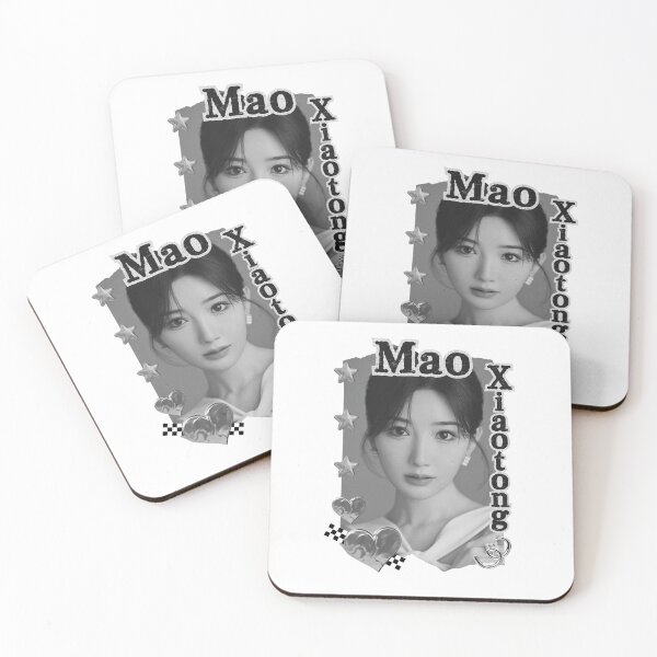 Item preview, Mao Xiaotong (毛晓彤) Chinese Actress Art Chinese Celebrity Illustration Black and White Collage Digital Art Portrait designed and sold by AJUNICE STUDIO.