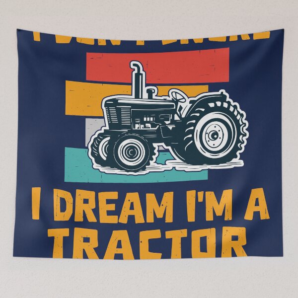 Item preview, I Don't Snore I Dream I'm A Tractor designed and sold by shirtshoponline.
