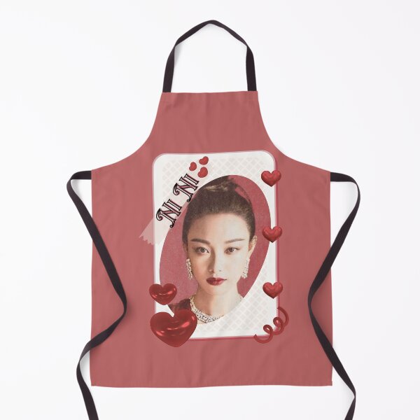 Item preview, Ni Ni (倪妮) Portrait Chinese Actress Art Chinese Celebrity Illustration portrait illustration Red Aesthetic Collage Design designed and sold by AJUNICE STUDIO.