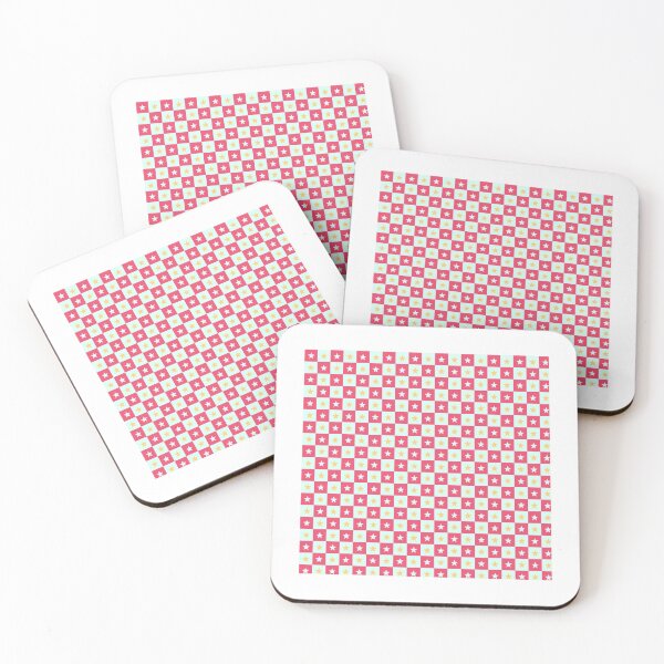 Item preview, Unique Geometric Shapes with Checkered Style Red Yellow Abstract Geometric Shape Pattern designed and sold by RoyalStarsPatts.