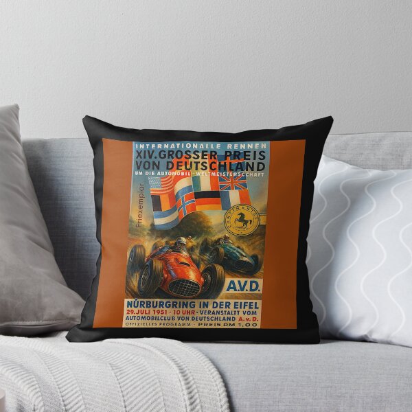 Item preview, Nürburgring Vintage Poster variation  1951 #1 designed and sold by Helios Be. Lavsh.