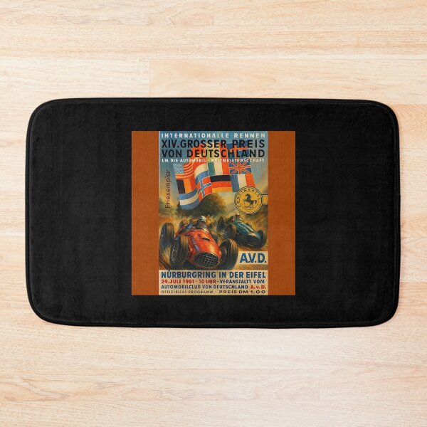 Item preview, Nürburgring Vintage Poster variation  1951 #1 designed and sold by Helios Be. Lavsh.