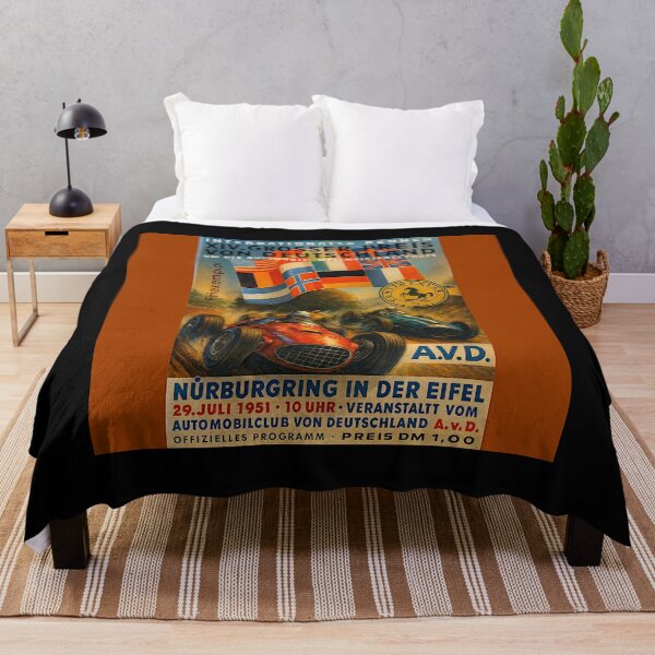 Item preview, Nürburgring Vintage Poster variation  1951 #1 designed and sold by Helios Be. Lavsh.