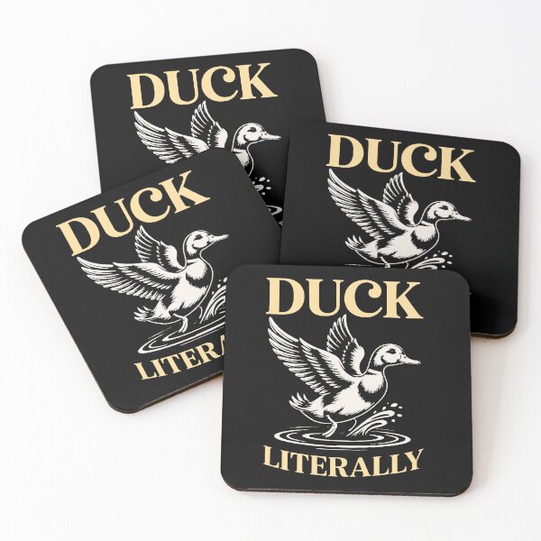 Item preview, Duck Literally Funny Saying for Animal Lovers Outdoors designed and sold by designleon19.
