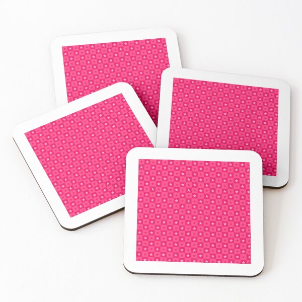 Item preview, Timeless Gingham Checkered Modern Appeal Pink Abstract Geometric Shape Pattern designed and sold by RoyalStarsPatts.