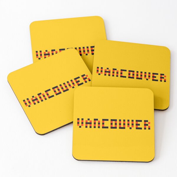 Item preview, Pixel NHL Retro Vancouver 1989 Yellow Jersey Colors designed and sold by gkillerb.