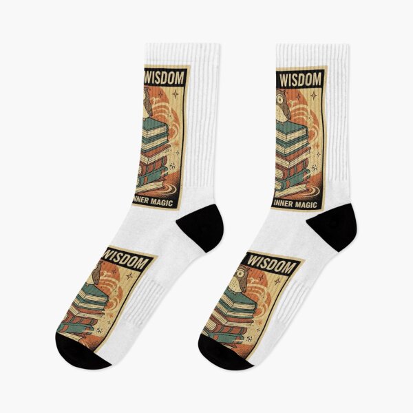 Item preview, Bookish Wisdom: Retro Owl on Stack of Books T-Shirt & Unlock Your Inner Magic Gift designed and sold by MonaRose_Art.