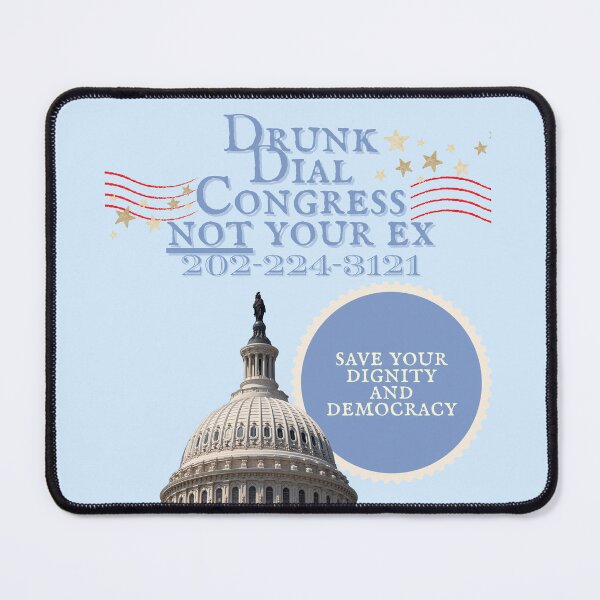 Item preview, Drunk Dial Congress Not Your Ex (Version 2.0) designed and sold by Sarah Haggerty's Creations.