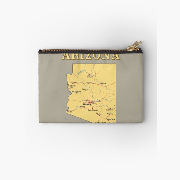 Item preview, Vintage Arizona Map: Grand Canyon State Road Trip & City Guide designed and sold by mashmosh.