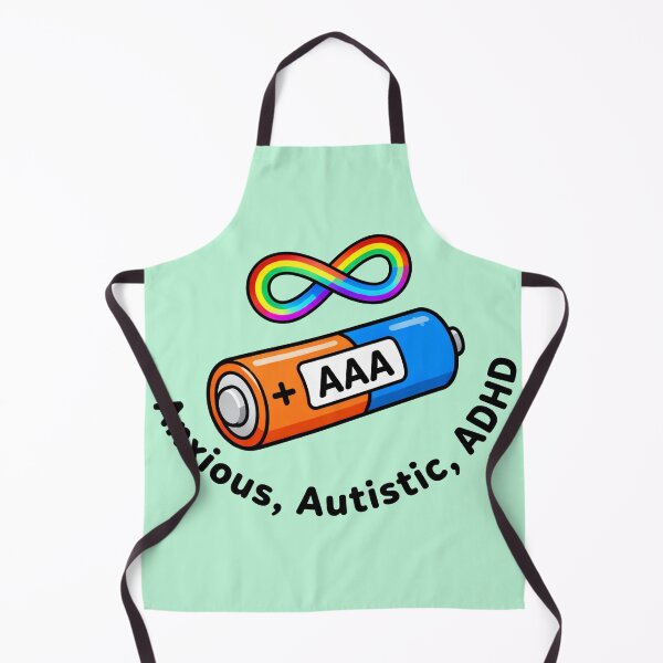 Item preview, AAA Battery - Anxious, Autistic, ADHD designed and sold by Vkinsify.