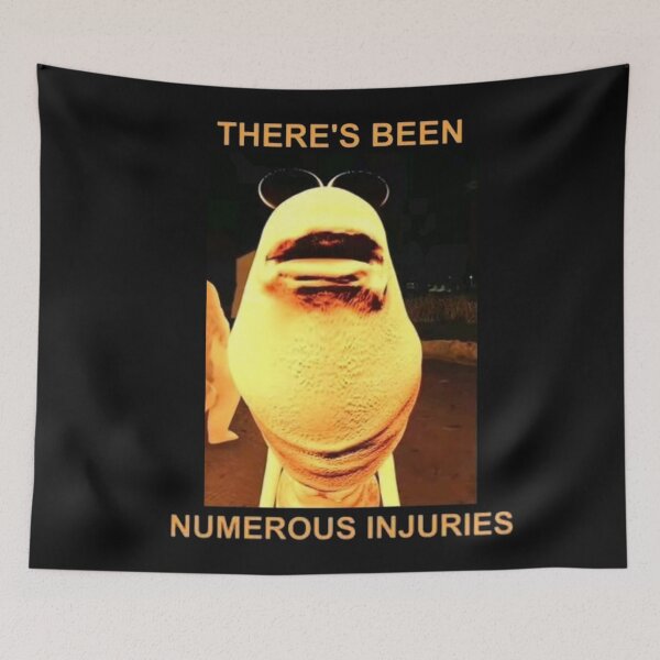 Item preview, Marcus the Worm There's Been Numerous Injuries designed and sold by Jaimeftw.