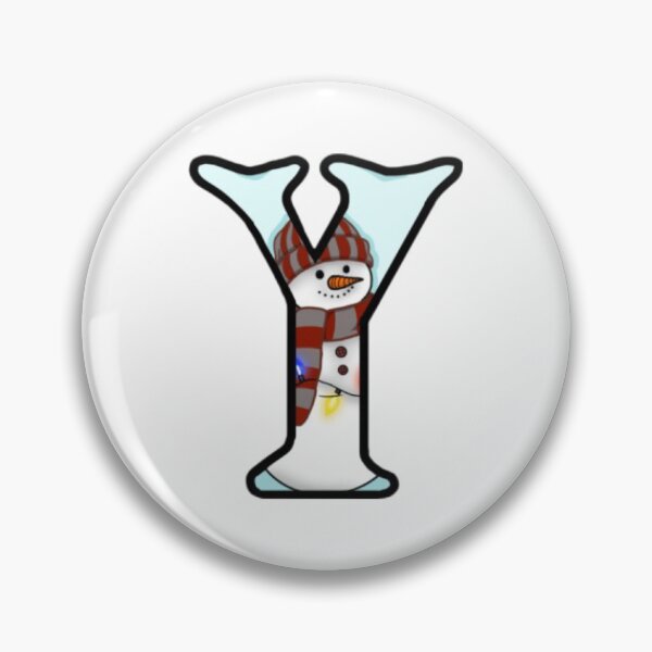 Item preview, Holiday themed letter Y designed and sold by Artistkhg.