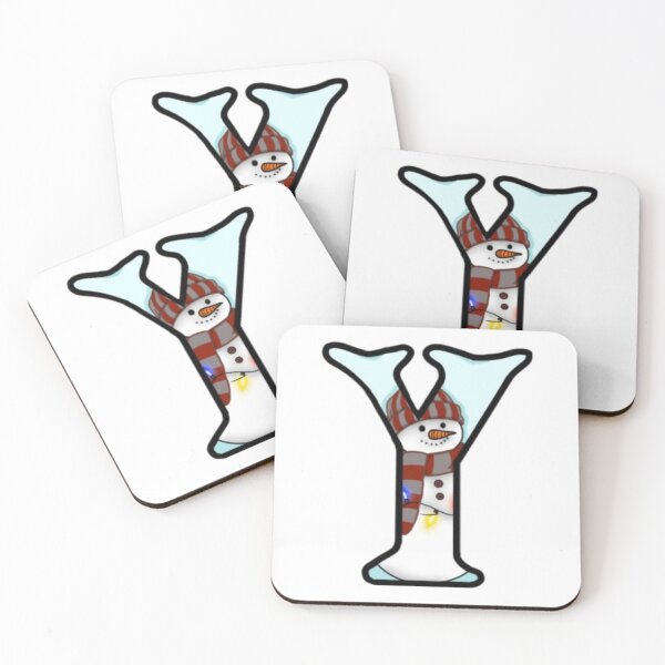Item preview, Holiday themed letter Y designed and sold by Artistkhg.