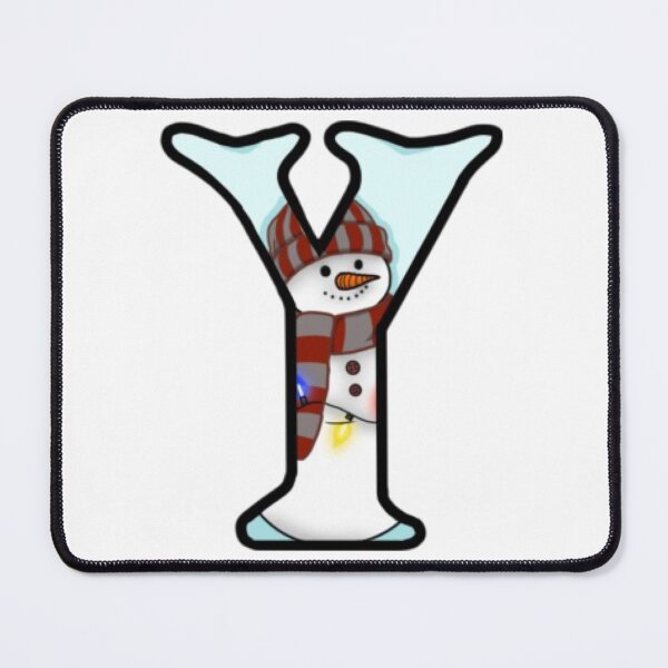 Item preview, Holiday themed letter Y designed and sold by Artistkhg.