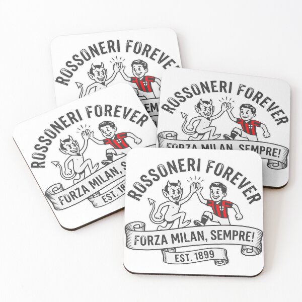 Item preview, AC Milan Rossoneri Forever Forza Milan Vintage Retro designed and sold by Red-since-1892.