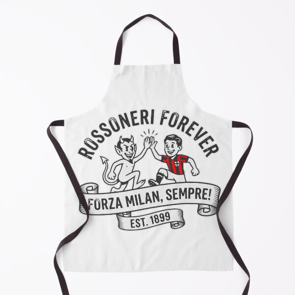 Item preview, AC Milan Rossoneri Forever Forza Milan Vintage Retro designed and sold by Red-since-1892.