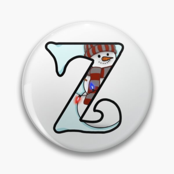 Item preview, Holiday themed letter Z designed and sold by Artistkhg.