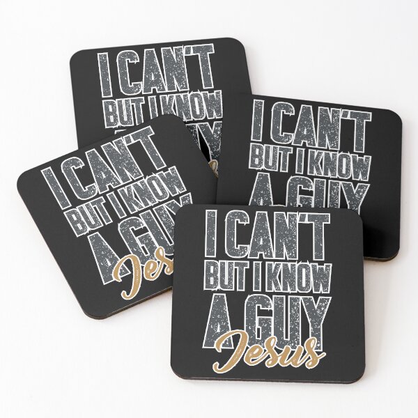 Item preview, I can't but I know a guy Jesus  designed and sold by Print-Panda.