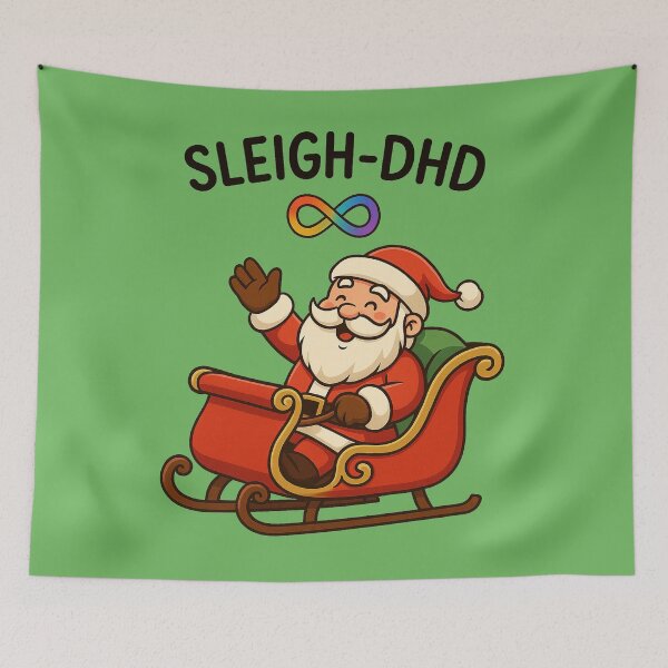 Item preview, Sleigh-DHD designed and sold by Vkinsify.
