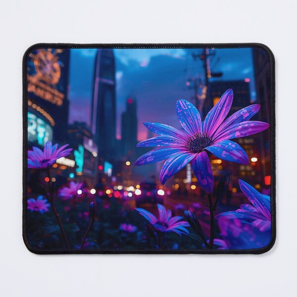 Item preview, Ultraviolet - Glowing Neon Bloom designed and sold by Then & Now Flora.