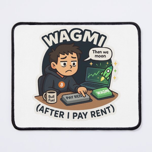 Item preview, WAGMI Degen May Trader designed and sold by DivinelyAligned8.