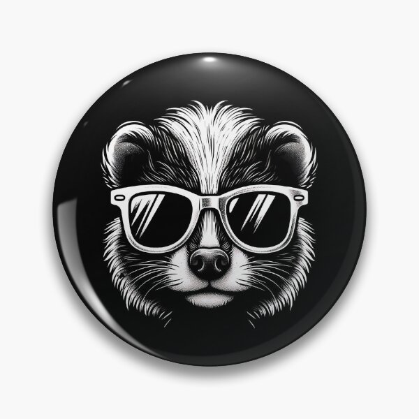 Item preview, Cool And Stylish Skunk Wearing Sunglasses  designed and sold by Smix Pixels.