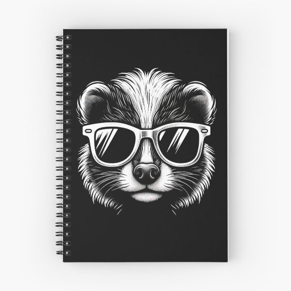 Item preview, Cool And Stylish Skunk Wearing Sunglasses  designed and sold by Smix Pixels.