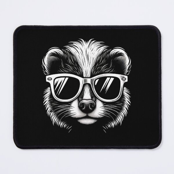 Item preview, Cool And Stylish Skunk Wearing Sunglasses  designed and sold by Smix Pixels.