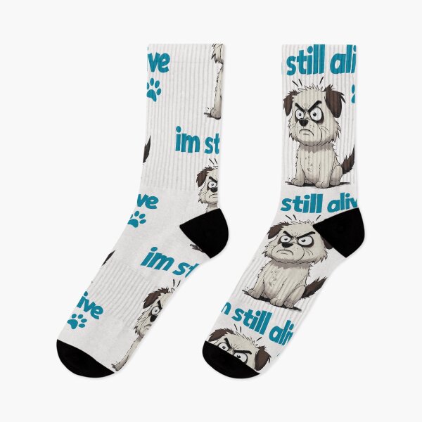 Item preview, im still alive - angry dog designed and sold by Stefrait-7.
