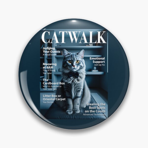 Item preview, CATWALK — Judging Your Guests — Nebelung Edition designed and sold by FrancophileFun.