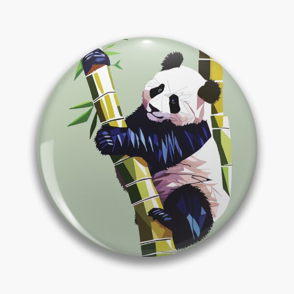 Item preview, happy panda mosaic designed and sold by designmari.