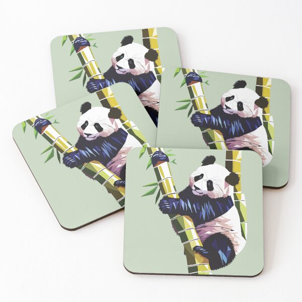 Item preview, happy panda mosaic designed and sold by designmari.
