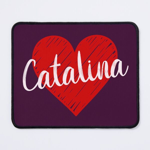 Item preview, Catalina Name Red Heart  designed and sold by Jeallan Designs.