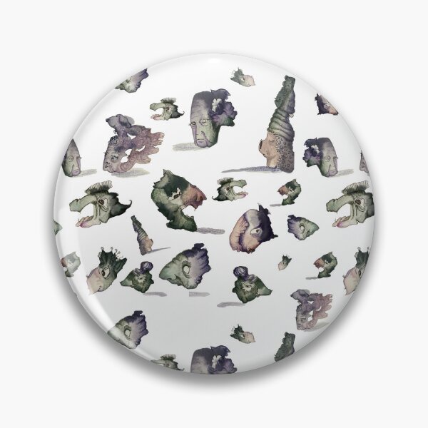 Item preview, Creature Pattern cool tones designed and sold by katyaveleva.