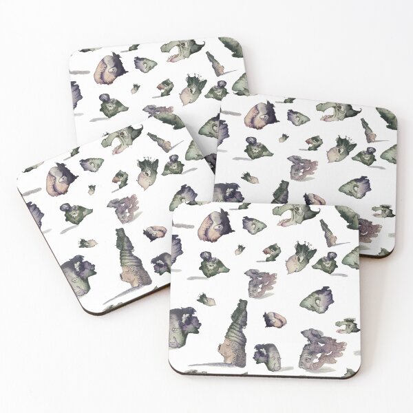 Item preview, Creature Pattern cool tones designed and sold by katyaveleva.