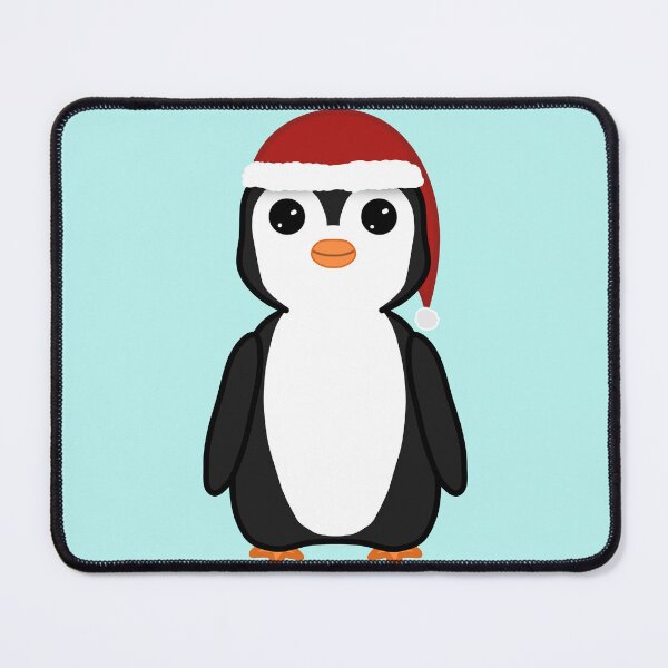 Item preview, Cute Christmas Penguin – Kawaii Santa Hat Winter Design designed and sold by Aku-passion.