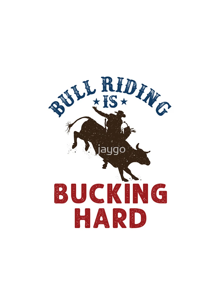 Thumbnail 4 of 4, iPhone Case, Bull Riding is Bucking Hard Cowboy Rodeo Rider designed and sold by jaygo.