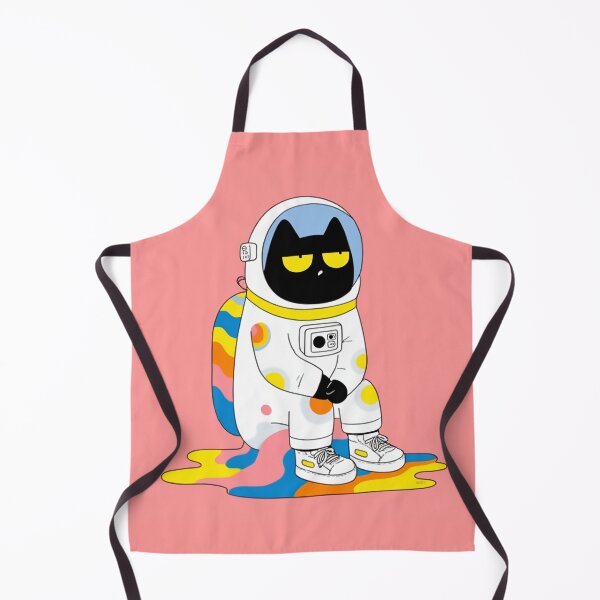 Item preview, Feline Fed-Up in Space designed and sold by Retro Type.