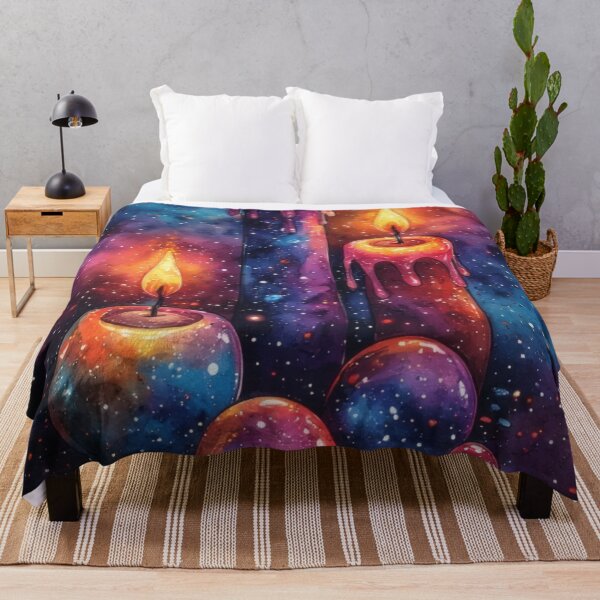 Item preview, Cosmic candles painted in watercolor style designed and sold by Mianku | Für das Leben.
