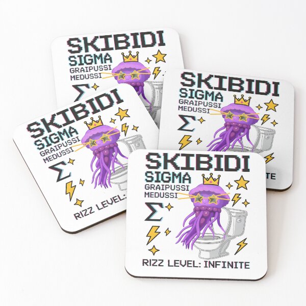 Item preview, Sigma Graipussi Medussi Rizz Meme Toilet Art designed and sold by AnnDesignStudio.