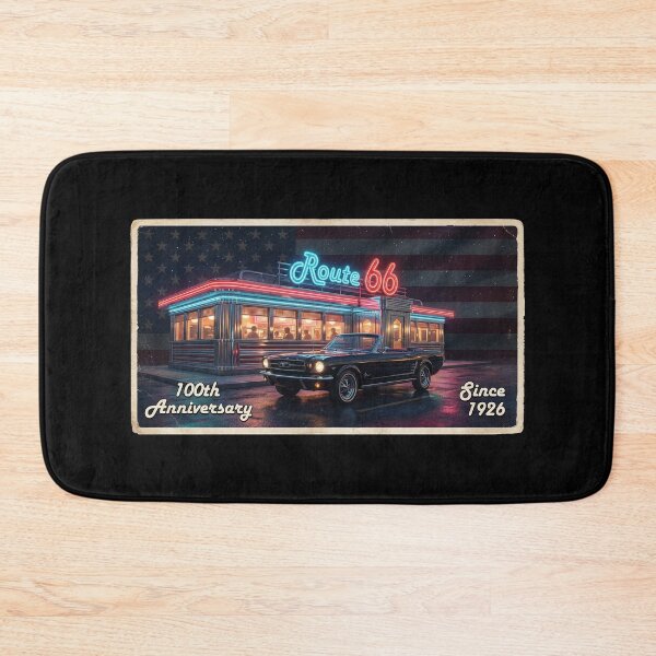 Item preview, Route 66 Centennial Neon Diner Night: 100th Anniversary 1926-2026 Classic Car designed and sold by G350.