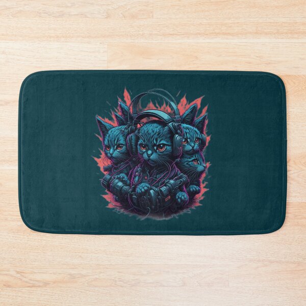 Item preview, Cyberpunk Kittens Wired for Chaos designed and sold by 10-18.