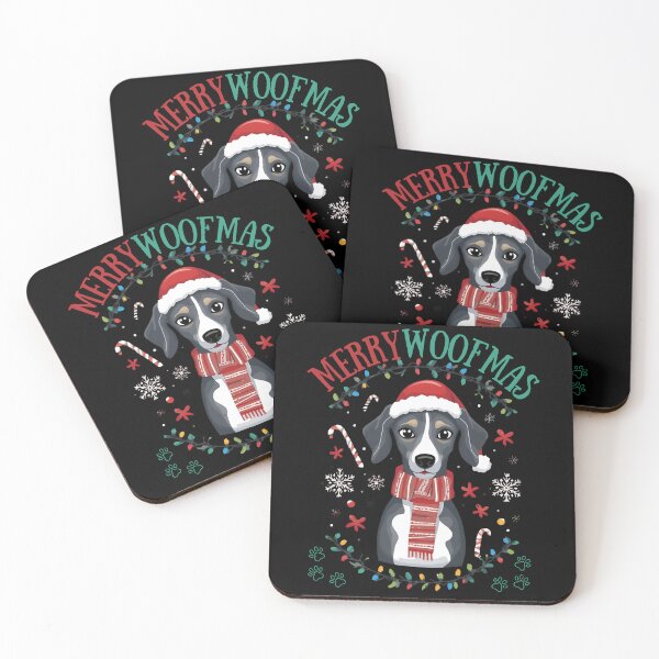 Item preview, Whippet Christmas - "Merry Woofmas" designed and sold by I-wanna-T-shirt.