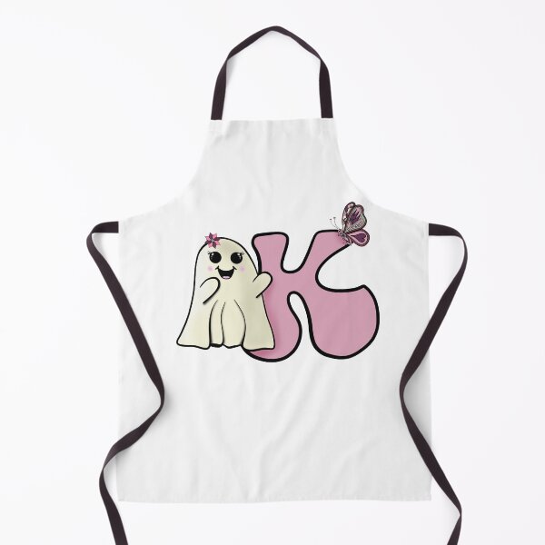 Item preview, Ghost and the Letter K Retro Alphabet designed and sold by The Groove Garden.